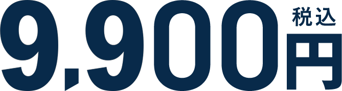 9,900円(税込)